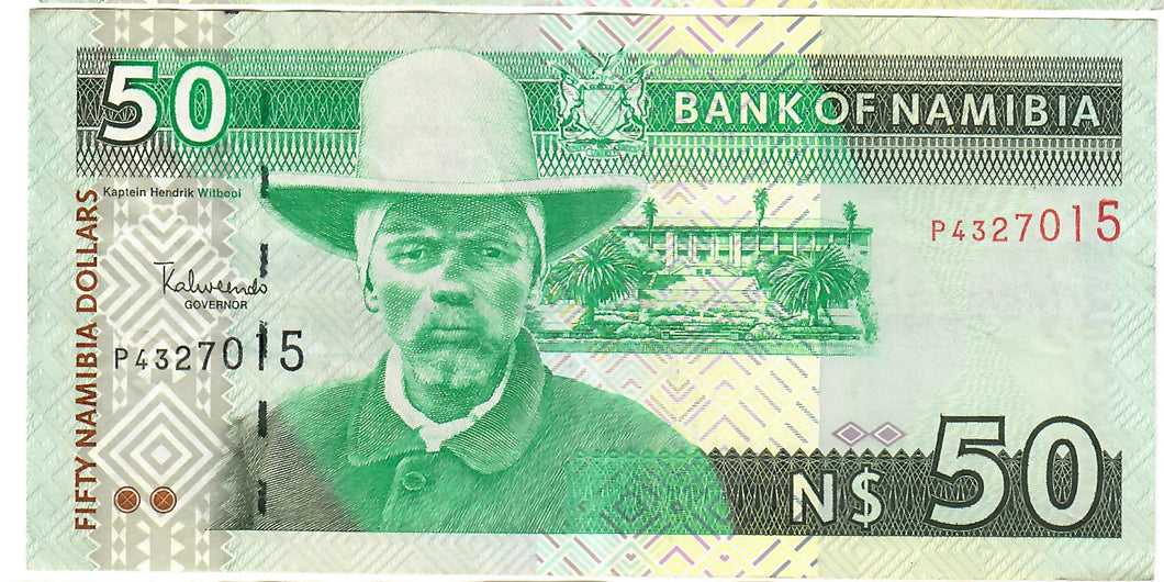 Namibia 50 Dollars 1999 VF