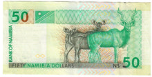 Load image into Gallery viewer, Namibia 50 Dollars 1999 VF
