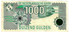 Load image into Gallery viewer, The Netherlands 1000 Gulden (Guilders) 1994 VF
