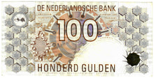 Load image into Gallery viewer, The Netherlands 100 Gulden (Guilders) 1992 VF/EF
