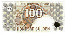 Load image into Gallery viewer, The Netherlands 100 Gulden (Guilders) 1992 VF/EF
