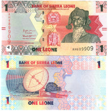 Load image into Gallery viewer, Sierra Leone 100x 1 New Leone 2022 UNC
