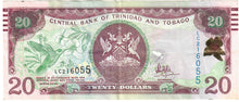 Load image into Gallery viewer, Trinidad and Tobago 20 Dollars 2017 VF
