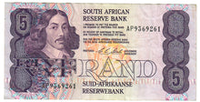 Load image into Gallery viewer, South Africa 5 Rand 1990 VF &quot;Stals&quot;
